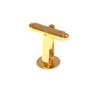 FRCOLOR 10 Pièces Boutons de Manchette Homme Ronds en Métal | Style Simple et Élégant, Fixation Facile à Retirer, pour Bureau, Mariage et Chemises à Français