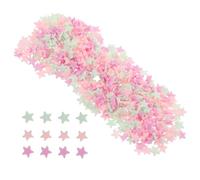 FRCOLOR 10 Pièces Décorations Ongles Étoiles Argile Rose Poudré pour Nail Art DIY Accessoires Polyvalents pour Bijoux Coiffures et Artisanat