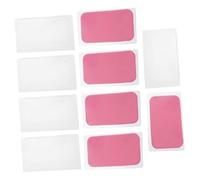 FRCOLOR 10 Pièces Greffage aux cils autocollants auxiliaires autocollant de cils coussin d'extension réutilisables pour plaque d'arrimage Gel de silice