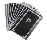 FRCOLOR 10 pièces Lot de Stickers Muraux Décoratifs pour Garçon Fille Autocollants Routes et Parkings de Voitures de Course Décalcomanies Amovibles pour Chambre Garçon Fille Salon Ludique