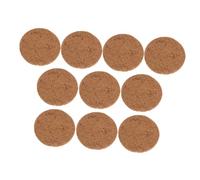 FRCOLOR 10 pièces Lot de Tapis Nidification pour Pigeons en Fibres Naturelles Coussin Respirant pour Nichoir Accessoire Écologique pour Élevage Oiseaux