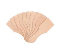 FRCOLOR 10 Pièces Mini Wooden Spatulas Small Turner for Cooking Wooden Pastry Spatula Set for Pretend Play Kitchen Tools