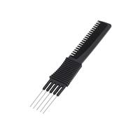 FRCOLOR 10 Pièces Peigne à Cheveux Peigne De Coiffure Peigne à Fourche Black