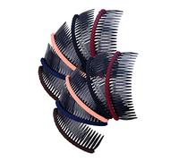 FRCOLOR 10 Pièces Peigne à Cheveux Simple Peignes Femmes Brosse Pour Extensions De Cheveux Brosses à Cheveux Peigne De Coupe Coiffure Tresser Les Cheveux Style Accessoires Cheveux Black