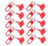 FRCOLOR 10 pièces Porte Clés Cône de Signalisation Résine Accessoire et Décoration Suspendue pour Sacs Fête et Anniversaire