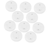 FRCOLOR 10 pièces Protections de Prises Électriques Amovibles avec Poignée Cache Prise Sécurité Garçon Fille Protection Garçon Fille Sans Risque pour Maison et Lieux Publics Installation