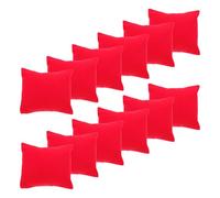 FRCOLOR 10 Pièces Regarder Le Coussin D'affichage Coussin à Bijoux pour Montres Oreiller Porte-Titulaire Organisateur De Bijoux Oreiller D'affichage en Bracelet Red