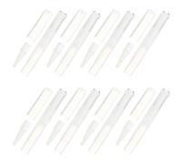 FRCOLOR 10 pièces Stylo Vernis Ongles Transparent Tube Vide avec Brosse pour Huile Cuticules et Gloss Lèvres Rechargeable pour Maquillage et Soins