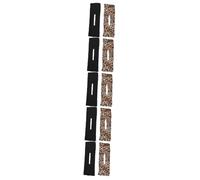 FRCOLOR 10 Pièces Twist enveloppements de cheveux pour les femmes fabricant de beignets hair charms hair toppers élastiques à cheveux accessoire cheveux -tête en fil de fer