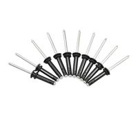 FRCOLOR 10 Rivets en Aluminium Remplacement de Vis M5 pour Kayak et Canoë, Légers et Portables Accessoires Indispensables pour Bateau et Sports Nautiques