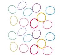 FRCOLOR 100 Pièces anneau de cheveux extensible Titulaire élastiques chignon babies babynage bandeau cheveux élastique à cheveux pour enfants élastique à cheveux pour tout-petits