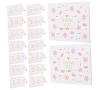 FRCOLOR 100 Pièces Cartes de Remerciement pour Mariage et Anniversaire Cartes de Bénédiction Élégantes et Simples pour Vos Événements et Remerciements