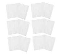 FRCOLOR 100 pièces Disques Démaquillants Coton Épais Doux et Portable Coussinet Visage Absorbant pour Soin et Nettoyage Blanc