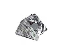 FRCOLOR 100 Pièces dissolvant de gel vernis à gel dissolvant pour vernis à ongles cotton demaquillant lingette demaquillante gel construction ongle vernis ongles dissolvant d'ongle