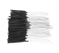 FRCOLOR 100 Pièces Hair Extension Bead Threader Tools With Plastic Handle Lightweight And Portable Loop Needle Hook For Easy And Quick Hair Beads Threading