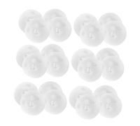FRCOLOR 100 Pièces Inserts de Balles à Grelots pour Jouets Peluche et Animaux Accessoires de Remplacement pour Fabrication de Bruits Compatible avec Anneaux Peluche et Poupées