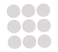 FRCOLOR 100 Pièces Masque Compressif Accessoires De Beauté Bricolage Éponges Pour Le Visage Masque Facial Compressé Rasoirs Se Maquiller Soins Du Visage Lingettes Démaquillantes Blanche