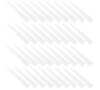 FRCOLOR 100 Pièces Sac Emballage Transparent Plastique Résistant et Léger Forme Trapézoïdale pour Cravates pour Stockage et Expédition