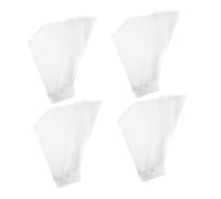 FRCOLOR 100 Pièces Transparent Flower Wrapping Bags High Clarity Plastic Bouquet Sleeves For Flower Shop Packaging And Tear-resistant Wrapping Material