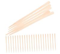 FRCOLOR 100pièces Bâtonnets De Cire Pour Épilation Applicateurs De Cire Pour Petits Zones Sensibles Usage Unique Et Pratique Pour Spa Et Maison