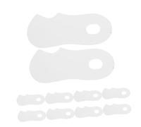 FRCOLOR 100pièces Lot De Gabarits Organisation De Chaussettes Carton Blanc Inserts Pour Chaussettes Courtes