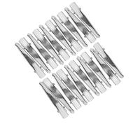 FRCOLOR 100pièces Pins à Cheveux Bec De Canard Métal Pour Coiffure Féminine Séparation Des Mèches Conception Antidérapante Usage Professionnel Salon Quotidien Et Fêtes