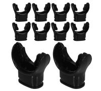 FRCOLOR 10pcs Embouts Buccaux en Silicone Résistants aux Morsures pour Équipement de Plongée, Confort, Adaptés aux Activités de Snorkeling et sous-Marines