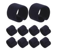 FRCOLOR 10pcs Porte-Passe-Ceinture en Nylon Élastique, Organiseur de Boucle de Ceinture Confortable et Portable pour Usage Professionnel et Travail