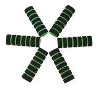 FRCOLOR 10pcs Tampons en Mousse pour Tube de Machine de Remplacement, Coussinet Confortable et Facile à Nettoyer pour Pieds D'équipement de Fitness et Entraînement Abdominal