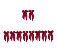 FRCOLOR 10pièces Barrettes à Nœud Avec Clips Métalliques Pour Cheveux Accessoires Élégants Pour Et Femmes Pour Événements Photos