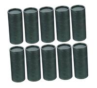 FRCOLOR 10pièces Boîtes Pour Huiles Essentielles Tubes Cylindriques Ronds Papier Kraft Pour Emballage Et Conservation
