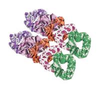 FRCOLOR 10pièces Élastiques De Cheveux Thème Halloween Bandeaux Forme De Citrouille Et Fantômes Et Filles