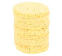 FRCOLOR 10pièces Éponges Nettoyantes Visage Exfoliantes Lot Pour Démaquillage Et Pores Profondeurs Réutilisables