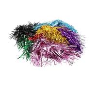 FRCOLOR 10pièces Lot De Perruques Festives à Paillettes Coiffes Pour Mardi Gras Et Halloween Accessoires De Fête Pour Adultes