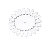 FRCOLOR 10pièces Présentoir De Vernis à Ongles Forme De Roue Support Pour Faux Ongles Exposition De Nail Art