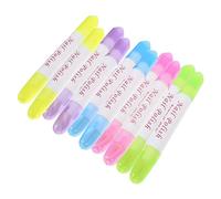 FRCOLOR 10pièces Stylo Dissolvant Vernis Ongles Portable Correcteur Bords Ongles Pour Manucure Nettoyage Précision Vernis Semi-permanent Outil Manucure Pédicure