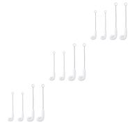 FRCOLOR 12 Pièces Brosse de nettoyage la lessive goupillon doux brosse à tasse pour bouteilles brosse à gobelets pour biberon Coupe détergent boule de nettoyage de bébé