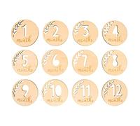 FRCOLOR 12 pièces Cartes de Jalons pour Ensemble de Décoration de Photographie pour Nouveaux Souvenirs de et Accessoires de Shower