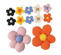 FRCOLOR 12 Pièces Fleurs pour Cheveux de Fille Accessoires Diy et Doux pour Bébés et Fleurs Miniatures Colorées pour Décoration et Création