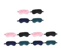 FRCOLOR 12 Pièces Masque De Sommeil Occultant Sommeil De La Visière Masque Pour Les Yeux Visière Endormie Patch D'ombrage Couvre-yeux Doux Cache-yeux Occultant Lunettes De Sommeil Œil Soie