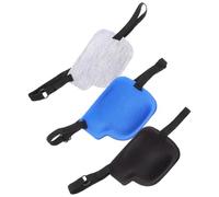 FRCOLOR 12 Pièces Pour Un Seul Oeil Bandeaux Pour Les Enfants Cache-oeil En Soie Pour Adultes Protecteur Oculaire Extérieur Cache-oeil Pour Les Enfants Lunettes Paresseux Polyester