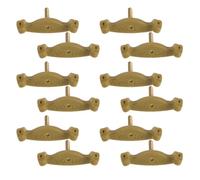 FRCOLOR 12 Pièces Repose-épaules pour Violon en Caoutchouc Ergonomique, Pied Stable et Confortable pour Pratique et Performances, Dimensions 5x3x1,3 Cm, Adapté aux Débutants