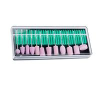 FRCOLOR 12 Pièces Vernis à Ongles Forets De Manucure Ventilateur Extracteur De Poussière D'ongles Clou Têtes De Forage De Cuticule D'ongle Coupe-manucure à Cuticules Polonaise Para Quartz