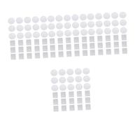 FRCOLOR 120 Pcs Aimant Disque Autocollant Ombres À Paupières Bricolage Fard À Paupières Palette Bricolage Maquillage Palette Ombre À Paupières Palette Accessoires Ombre À Paupières