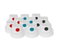 FRCOLOR 12pcs Bouchons Universels pour Aérosols en Plastique Buses de Pulvérisation Précises, Formule Séchage Rapide et Design Portable pour Projets Extérieurs et Artistes Femmes