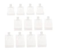 FRCOLOR 12pièces Pochette Doseuse pour Lotion Pochette Vide à Shampoing de Voyage pour Produits de Soin à Shampoing Portable et Étanche