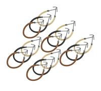 FRCOLOR 15 Pièces Attache-cheveux Barrette Épingle Outils De Coiffure Humain Cheveux Élastiques Crochet Poilu Perles Corde à Cheveux Tressée Rubans De Cheveux Pince à Cheveux Poignée Métal