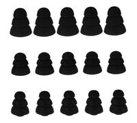 FRCOLOR 15 pièces Embouts Oreille Silicone pour Écouteurs Petit Moyen Grand Confortables et Durables Recharges Compatibles pour Casques Intra-auriculaires