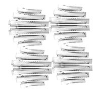 FRCOLOR 150 pièces Clips Métalliques Canard Pince Alligator Acier Inoxydable Barrette de Sectionnement pour Coiffure Accessoires DIY