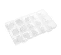 FRCOLOR 150 Pièces Faux Ongles D’orteils Courts Blancs à Couverture | Application Facile, Ajustement et Tenue Sûre, pour Bureau et Voyage, Plastique Léger